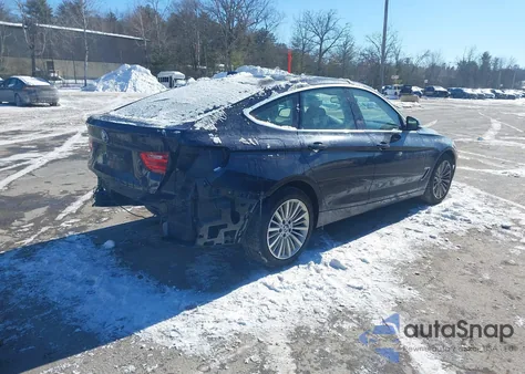 2015 BMW 335I Gran Turismo xDrive из США, поврежденный, VIN WBA3X9C58FD869125